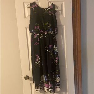 Floral Navy Jumpsuit